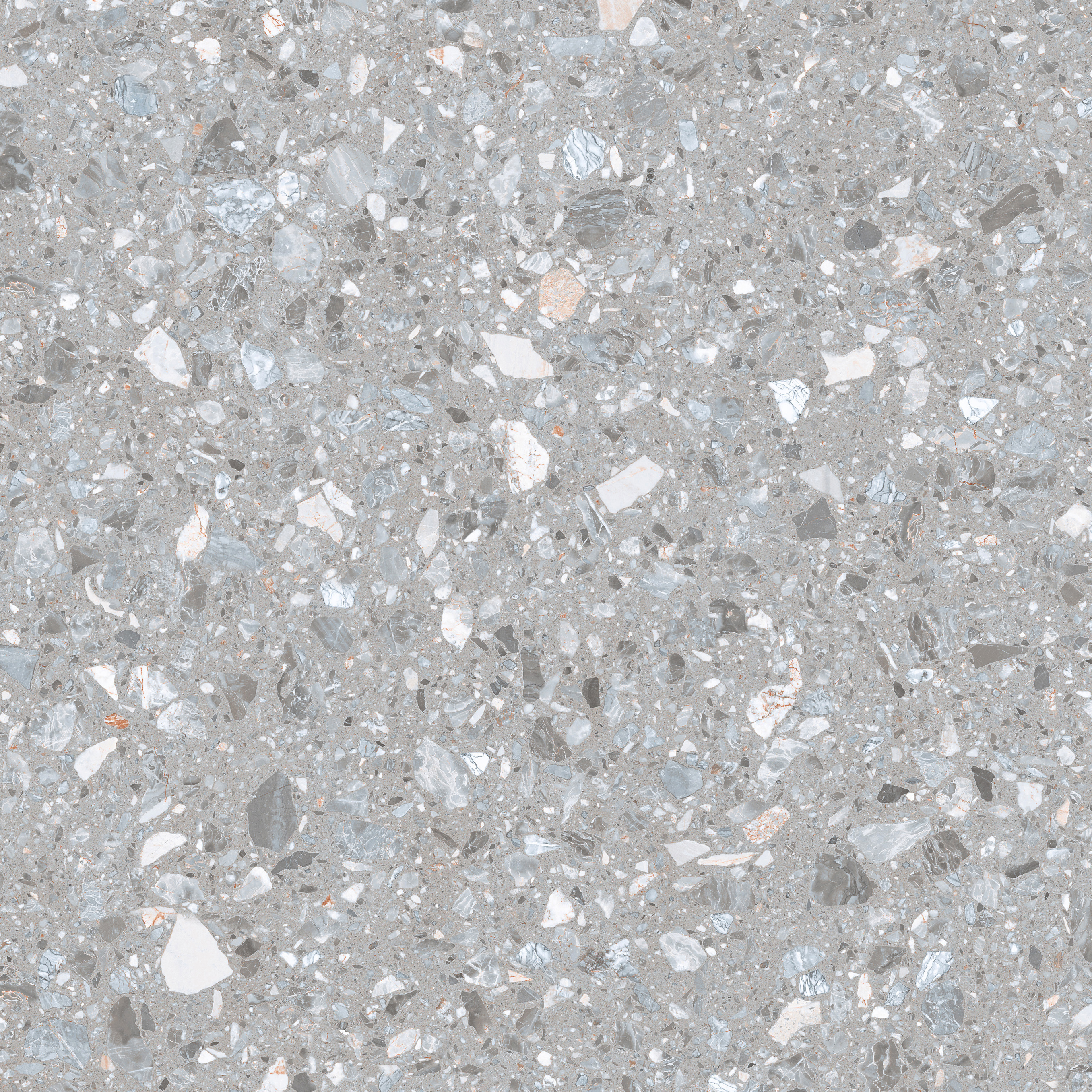 Grey Terrazzo Mediteraneene Rustic Pentru Baie